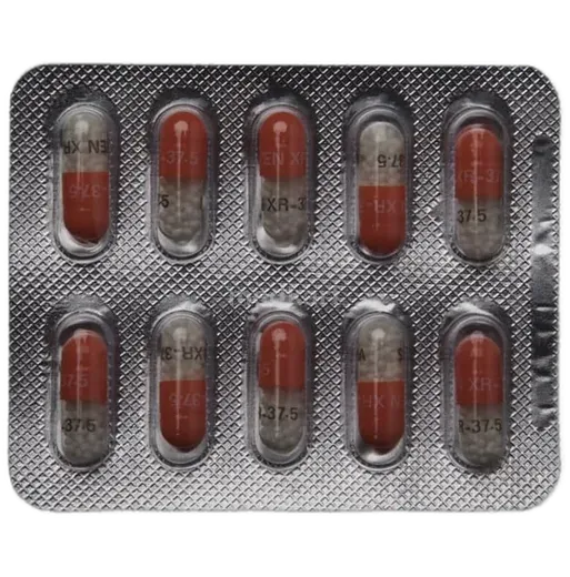 venlor xr 37.5mg capsule 10's